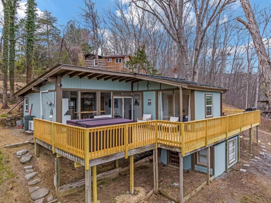 Lazy Lake 3Br Cabin W/ Mtn Views + Hot Tub +Wi-Fi لوراي المظهر الخارجي الصورة