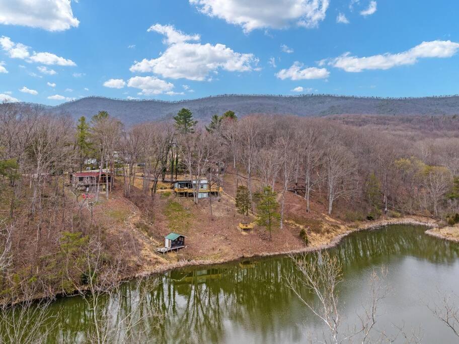 Lazy Lake 3Br Cabin W/ Mtn Views + Hot Tub +Wi-Fi لوراي المظهر الخارجي الصورة
